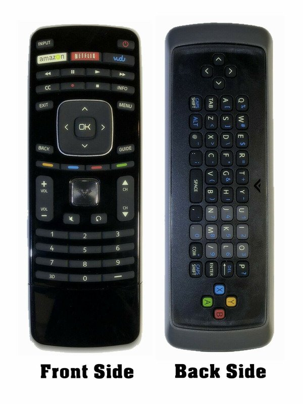 M3D550KD Keyboard Smart TV Remote Fit For Vizio Smart TV Amazon MGO Netflix