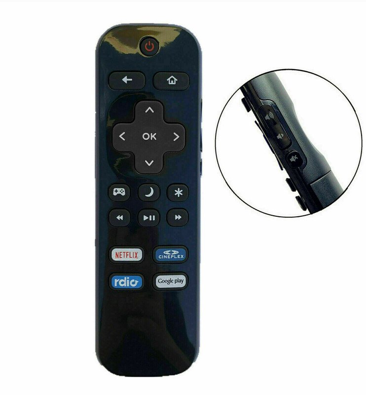 Remote (39"") NS-39DR510NA17 for Insignia Roku TV