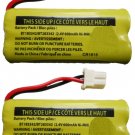 Battery IS7121-2 for Vtech AT&T Cordless Telephones (2-Pack)