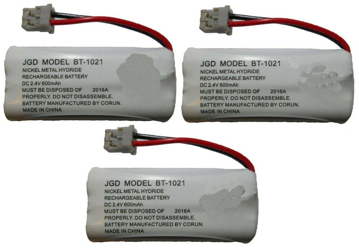 Uniden D1688-5 High Capacity Replacement Cordless Phone Battery (3-Pack)