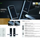household lock opened by 6-12digits password or 13.56Mhz Mifare card door lock(Fireproof Grade)
