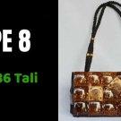 Vintage Coconut Shell Handbag FREE SHIPPING