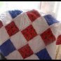 Boutique Infant Toddler Cowboy Boot Rag Quilt