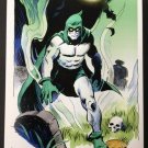 THE SPECTRE! Haunting Silver Age DC Superhero SIGNED Print by Mike Hoffman!