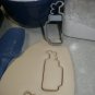 PUTTER OR POMPOMS GENDER REVEAL HE OR SHE BOY GIRL SET OF 3 COOKIE CUTTERS BAKING TOOL 3D USA PR1484