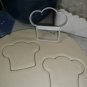 CHEF RESTAURANT BAKER BAKING BAKERY SET OF 10 COOKIE CUTTERS 3D PRINTED MADE IN USA PR1483