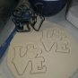 MINNIE MOUSE LOVER KIT MICKEY CARTOON CHARACTER SET OF 10 COOKIE CUTTERS BAKING TOOL 3D USA PR1472