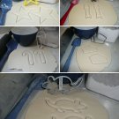 NURSERY RHYMES CHILDRENS STORY TIME SET OF 5 COOKIE CUTTERS BAKING TOOL 3D USA PR1461