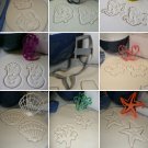 Little Mermaid Kids Cartoon Movie Set of 9 Cookie Cutter USA PR1442