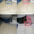 Unicorns Theme 1st First Birthday Unicorn Set Of 4 Cookie Cutters USA PR1428