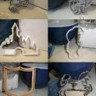 Knights Joust Medieval Tournament Set Of 6 Cookie Cutters USA PR1426
