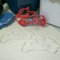 HOLIDAY CHRISTMAS DECORATING WREATH PICKUP WITH TREE COOKIE CUTTER USA PR1366