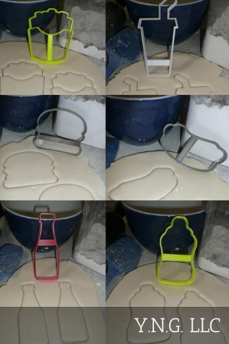 FAST FOOD DRIVE THRU RESTAURANT FOODS DRINK HAMBURGER COOKIE CUTTER USA PR1362