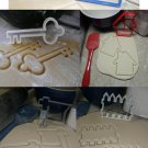 HOUSEWARMING NEW HOME REAL ESTATE REALTOR SET OF 5 COOKIE CUTTER USA PR1360