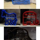 ELECTION POLITICS CAMPAIGN MASCOT PARTY SYMBOL DEMOCRAT COOKIE CUTTER USA PR1337