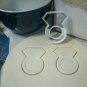 WEDDING DOVES CEREMONY UNITY UNION SYMBOL HEART LOVE COOKIE CUTTER USA PR1324