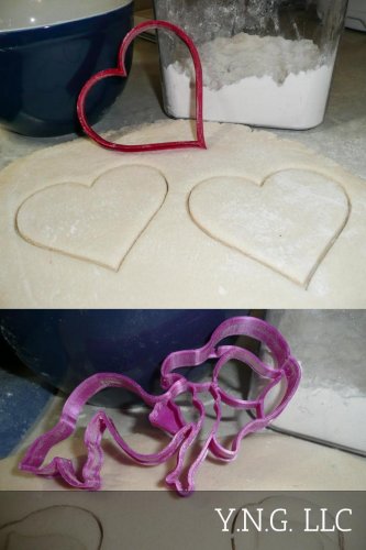 WE WERE MERMAID TO BE TOGETHER VALENTINE ENGAGEMENT COOKIE CUTTER USA PR1309