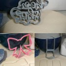BULLETS OR BOWS GENDER REVEAL HE OR SHE BOY GIRL SHELL COOKIE CUTTER USA PR1301