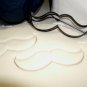 STACHES OR LASHES GENDER REVEAL HE OR SHE BOY GIRL COOKIE CUTTER USA PR1300
