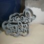 STACHES OR LASHES GENDER REVEAL HE OR SHE BOY GIRL COOKIE CUTTER USA PR1300