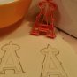 LOS ANGELES ANGELS MLB TEAM LOGO BASEBALL MITT CAP BAT COOKIE CUTTER USA PR1292