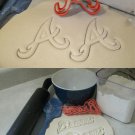 ATLANTA BRAVES MLB TEAM LOGO BASEBALL AMERICAN BALL SET COOKIE CUTTER USA PR1291