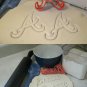 ATLANTA BRAVES MLB TEAM LOGO BASEBALL AMERICAN BALL SET COOKIE CUTTER USA PR1291