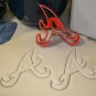 ATLANTA BRAVES MLB TEAM LOGO BASEBALL AMERICAN BALL SET COOKIE CUTTER USA PR1291