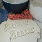 ATLANTA BRAVES MLB TEAM LOGO BASEBALL AMERICAN BALL SET COOKIE CUTTER USA PR1291