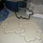 FANCY NUMBER OUTLINE FOR WORDS LETTERED 1 ONE 10 COOKIE CUTTER USA PR1288