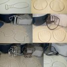 SAN DIEGO PADRES MLB TEAM SD LOGO BASEBALL MITT CAP BAT COOKIE CUTTER USA PR1273