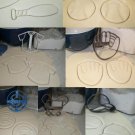 CHICAGO CUBS MLB TEAM C LOGO BASEBALL MITT CAP BAT COOKIE CUTTER USA PR1270