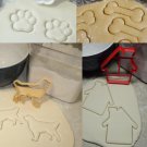 DOGHOUSE DOG HOUSE PUPPY PAW PRINT BONE DOGSHED KENNEL COOKIE CUTTER USA PR1265