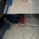 TEXAS TECH LOGO AND HAND GESTURE SIGNAL GUNS UP TTU TT COOKIE CUTTER USA PR1252