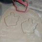 TEXAS TECH LOGO AND HAND GESTURE SIGNAL GUNS UP TTU TT COOKIE CUTTER USA PR1252