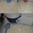 FROZEN WINTER KINGDOM ICE SNOW QUEEN ELSA OLAF ANNA COOKIE CUTTER USA PR1251