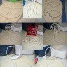 CAT IN THE HAT DR SEUSS FISH BOWL THING 1 AND THING 2 COOKIE CUTTER USA PR1248