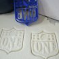 FIRST 1ST BIRTHDAY SHE HE IS ONE NFL LOGO FOOTBALL THEM COOKIE CUTTER USA PR1240