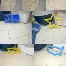 4TH FOURTH OF JULY USA AMERICA BIRTHDAY SHOOTING STAR COOKIE CUTTER USA PR1237