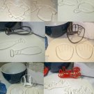 CINCINNATI REDS MLB TEAM LOGO BASEBALL MITT CAP BAT COOKIE CUTTER USA PR1235