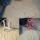 BASEBALL OR BALLET SLIPPERS GENDER REVEAL HE OR SHE BOY COOKIE CUTTER USA PR1228