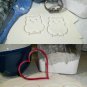 OWL ALWAYS LOVE YOU VALENTINES DAY ILL HEART ANIMAL BIRD COOKIE CUTTER PR1224