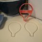 LOVE IS IN THE AIR HEART VALENTINES DAY SWEETHEART PLAQUE COOKIE CUTTER PR1212