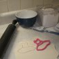 TIES OR TUTUS GENDER REVEAL HE OR SHE BOY GIRL BOWTIE TIE COOKIE CUTTER PR1208