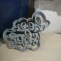 SISTER OR MISTER GENDER REVEAL HE OR SHE BOY GIRL MUSTACHE COOKIE CUTTER PR1207