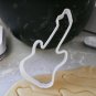 GUITARS OR GLITTER GENDER REVEAL HE OR SHE BOY GIRL GUITAR COOKIE CUTTER PR1205