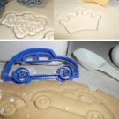 CARS OR CROWNS GENDER REVEAL HE OR SHE BOY GIRL CAR MUSCLE COOKIE CUTTER PR1199