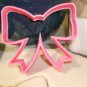 BASKETBALLS OR BOWS GENDER REVEAL HE OR SHE BOY GIRL BASKET COOKIE CUTTER PR1197