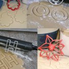 HO HO H O LETTERS SANTA CLAUS LAUGH JOLLY SAINT NICHOLAS COOKIE CUTTER PR1189