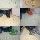 DC VILLAINS COMICS MOVIE CHARACTERS JOKER RIDDLER PENGUIN COOKIE CUTTER PR1187